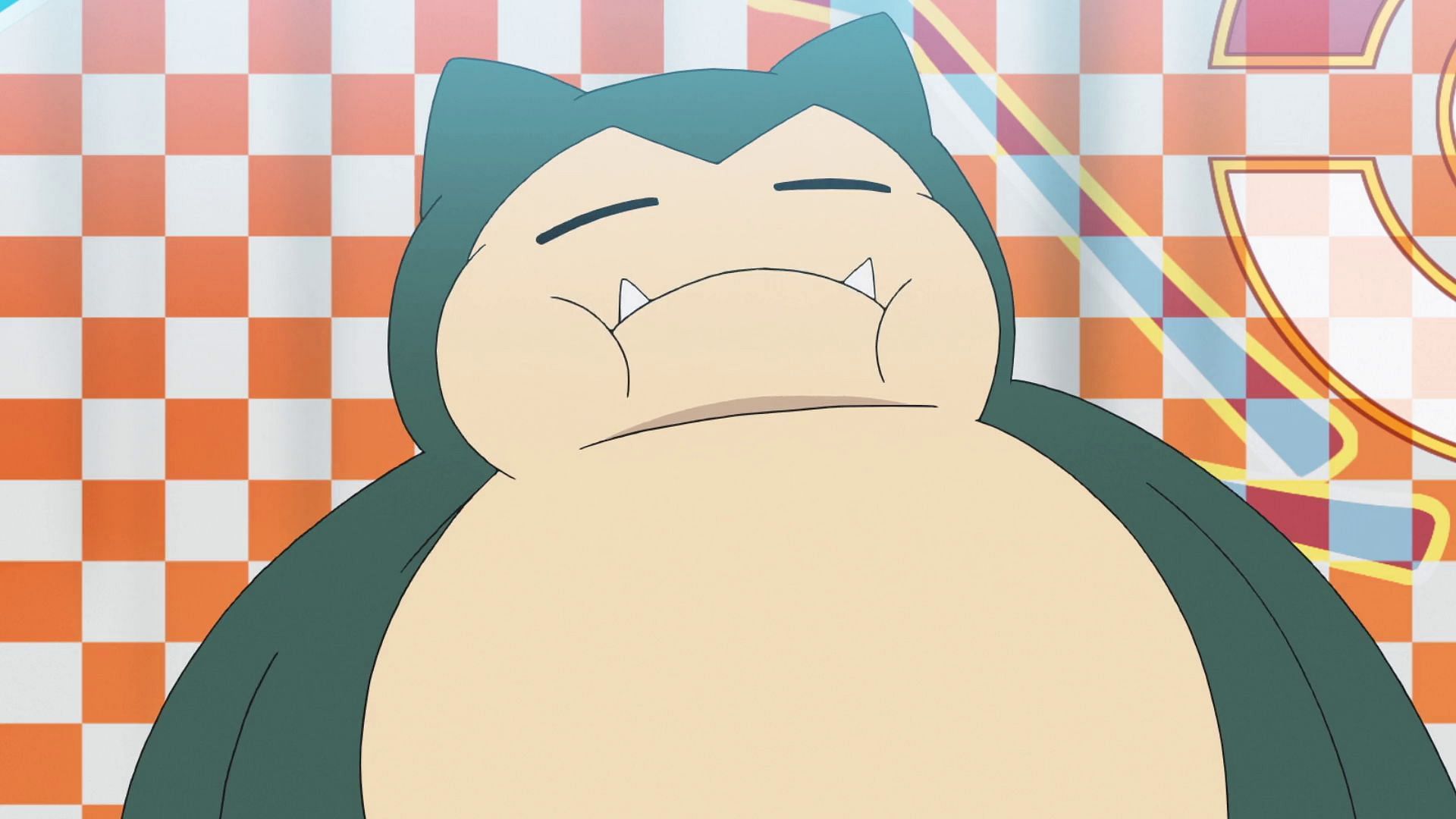 Snorlax in the anime (Image via TPC)