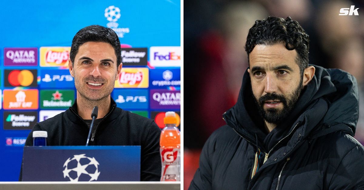 Mikel Arteta Ruben Amorim Arsenal Manchester United