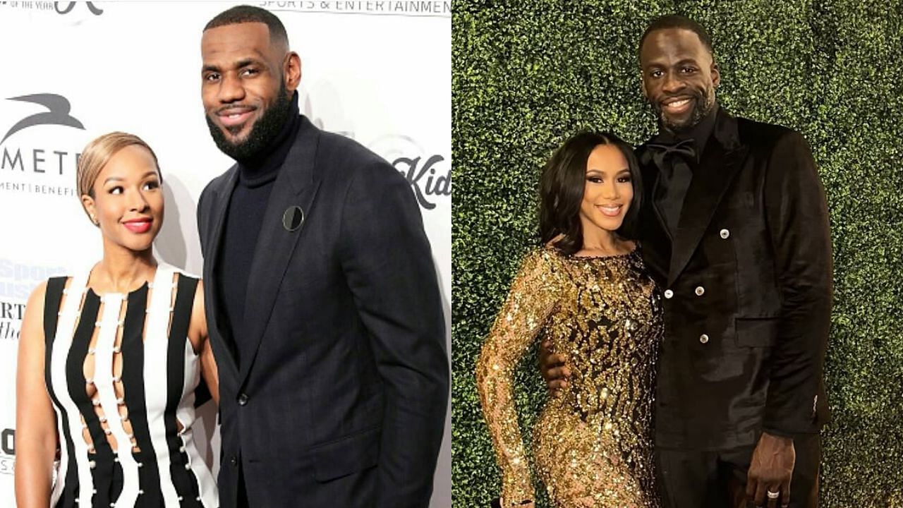 Savannah James gets her flowers from Draymond Green