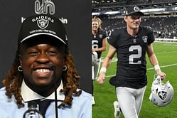 Raiders rookie RB Ashton Jeanty dishes on insane price he paid to pry jersey No. 2 from veteran Daniel Carlson