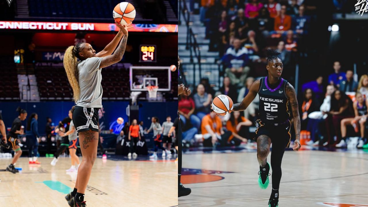 Las Vegas Aces vs Connecticut Sun Game Player Stats and Box Score for May 20 | 2025 WNBA season. [photo: @lvaces/IG, @connnecticutsun/IG]