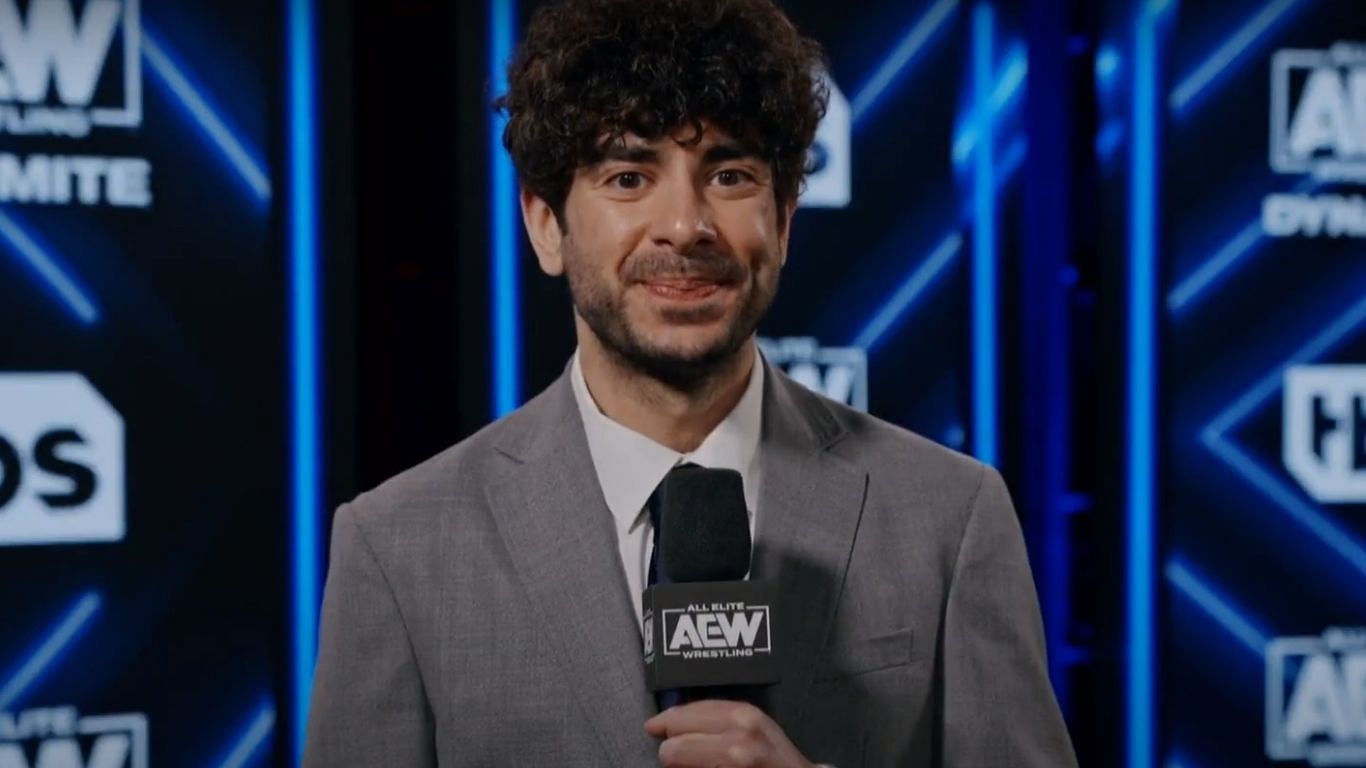 Tony Khan at AEW Dynamite [ screengrab from AEW