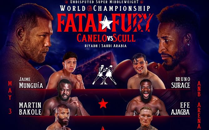 Boxing tonight (May 3, 2025): What are the fights lined up?