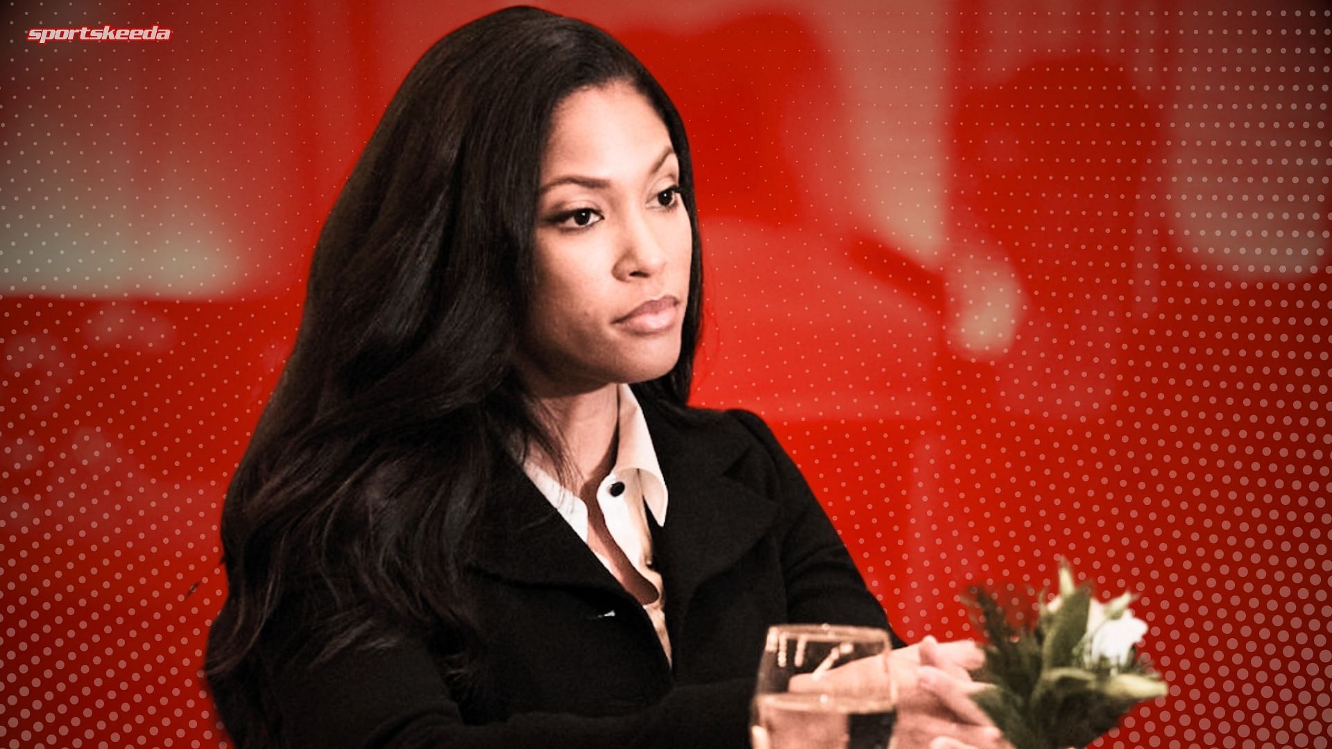 Lex Scott Davis plays Erica Rollins in Suits LA (Custom cover edited by Sportskeeda, Original Image [NBC])