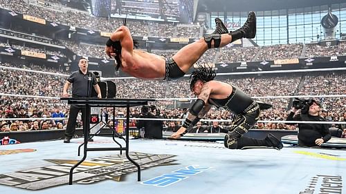 Drew McIntyre and Damian Priest at WrestleMania 41 (Credit: WWE.com)
