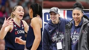 VIDEO: Azzi Fudd gives Paige Bueckers "princess treatment" in latest TikTok
