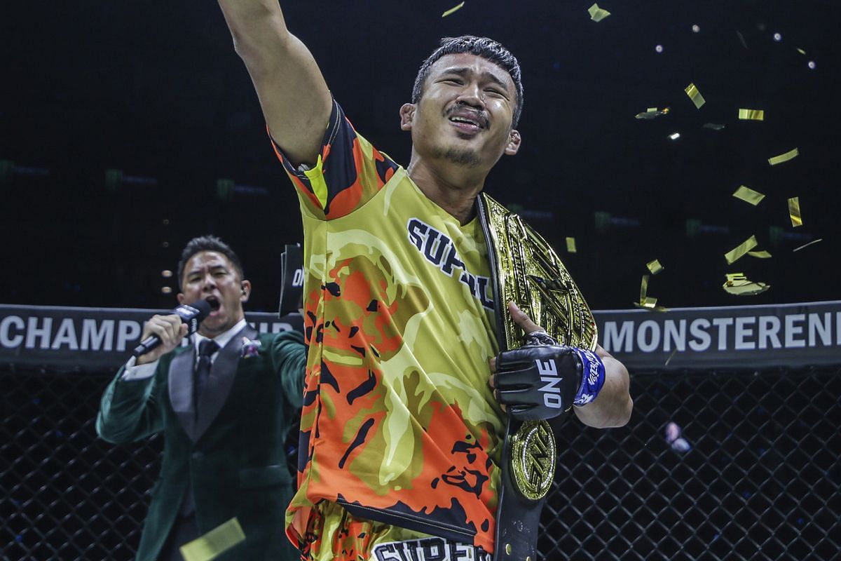 ONE flyweight kickboxing world champion Superlek. [Photo via: ONE Championship]