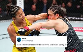 "Shit is boring af" - Fans divided as Natalia Silva earns decision win over Alexa Grasso at UFC 315
