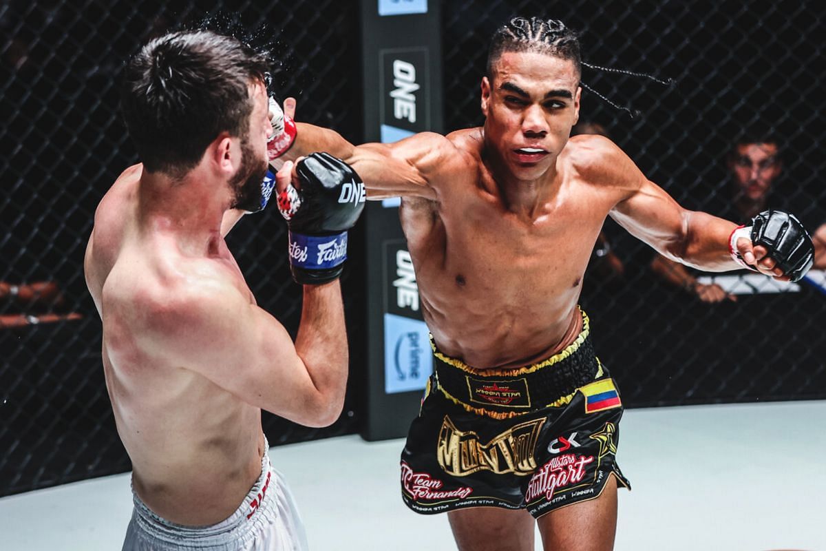 Johan Estupinan is a featured attraction at ONE Fight Night 32. [Photo via: ONE Championship]