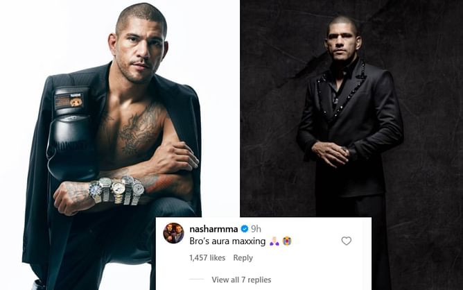 Alex Pereira sends MMA fans into a frenzy with GQ Brazil photoshoot: "Bro's aura maxxing"