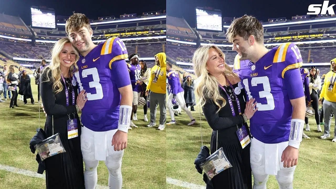 Garrett Nussmeier and Ella Springfield (Image credit: IG/@ella.springfield)