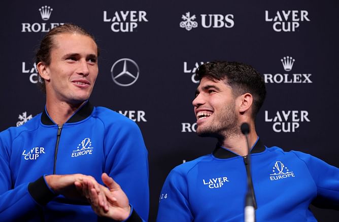 WATCH: Carlos Alcaraz shocks Alexander Zverev with surprise priority ahead of Italian Open match