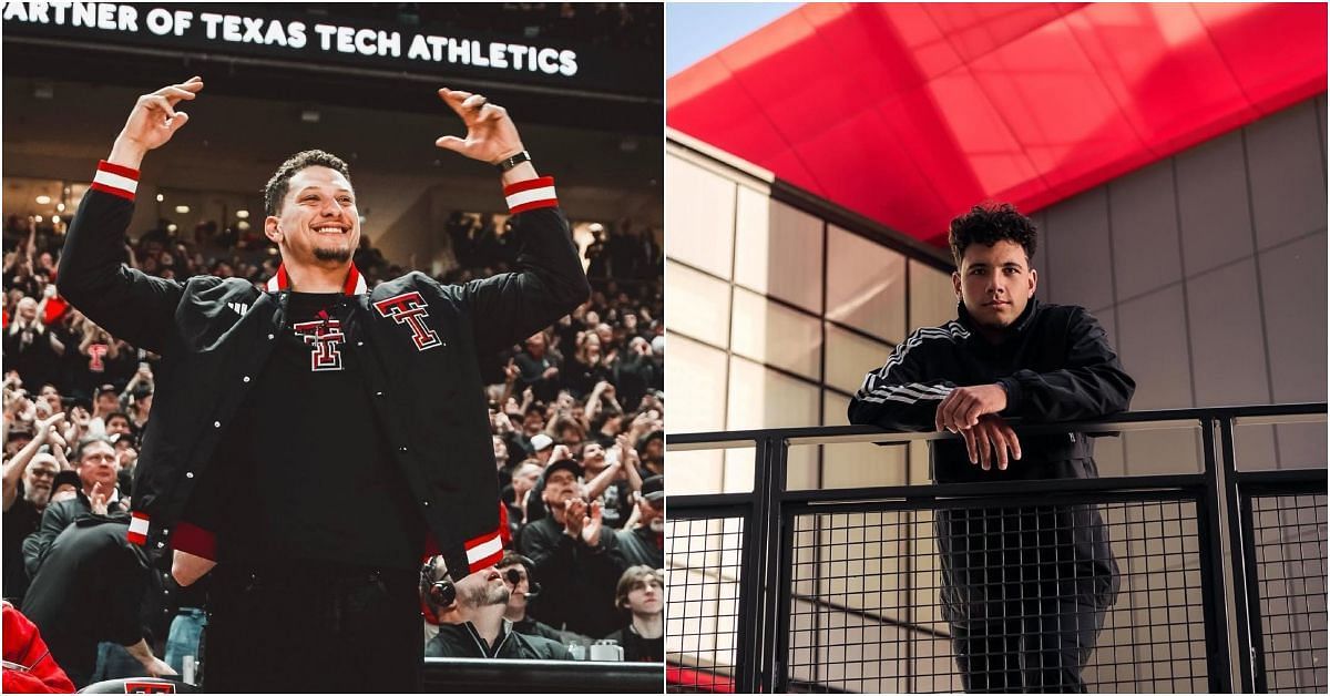 Patrick Mahomes and Dylan Raiola (Credits: Raiola and Mahomes IG) 