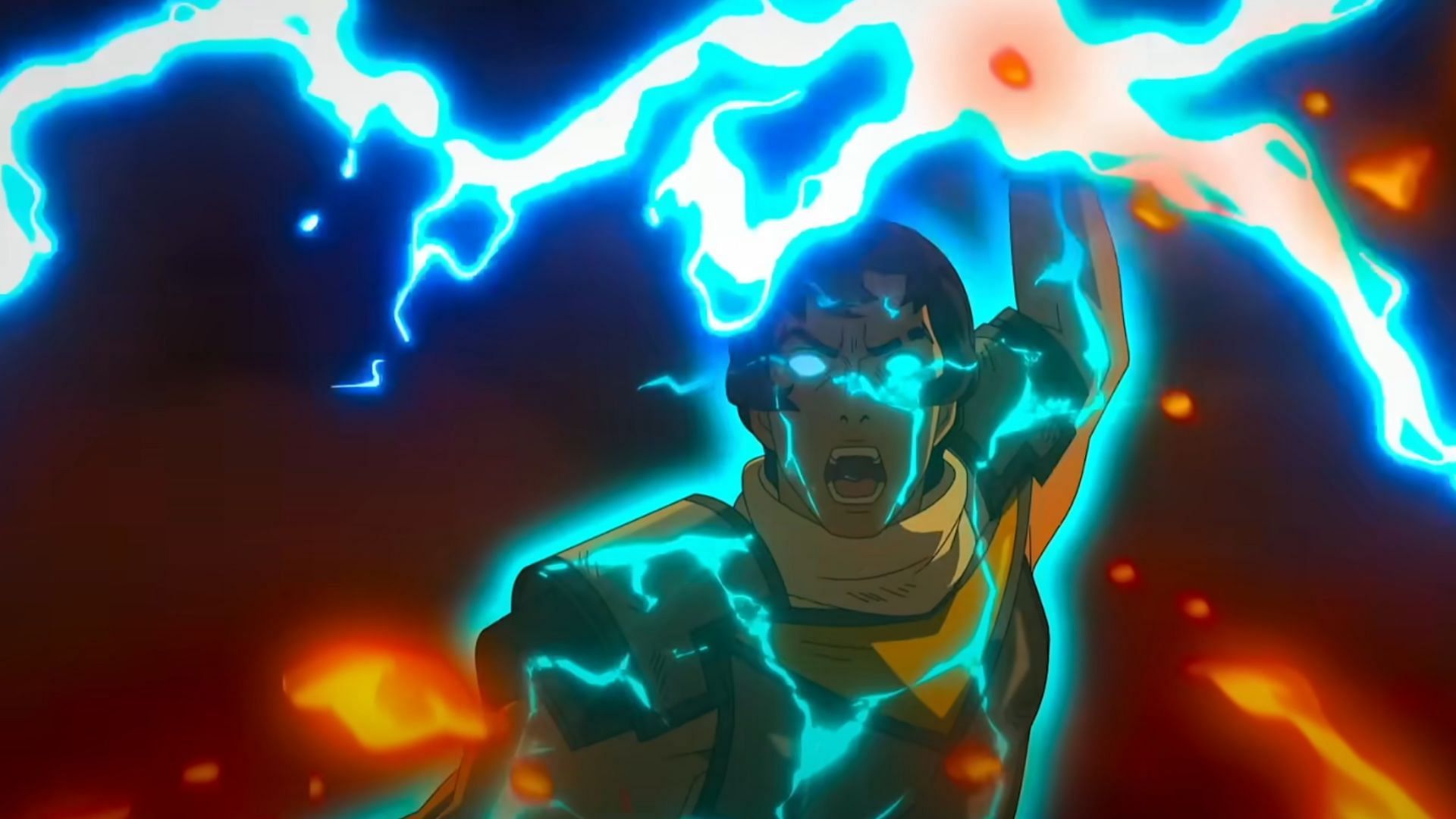 A still from Blood of Zeus season 3 