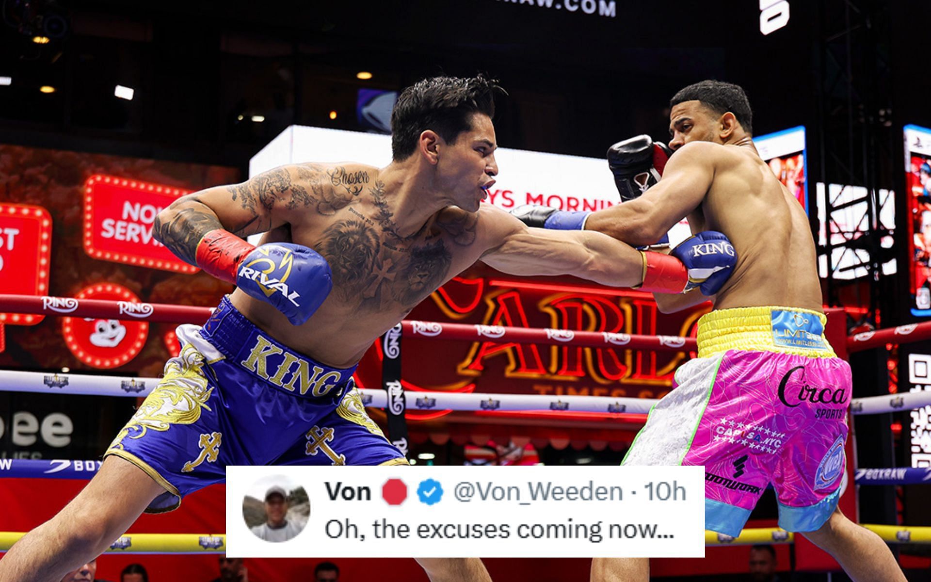 Fans react to Ryan Garcia