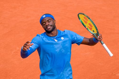 Frances Tiafoe at the 2025 French Open - Source: Getty