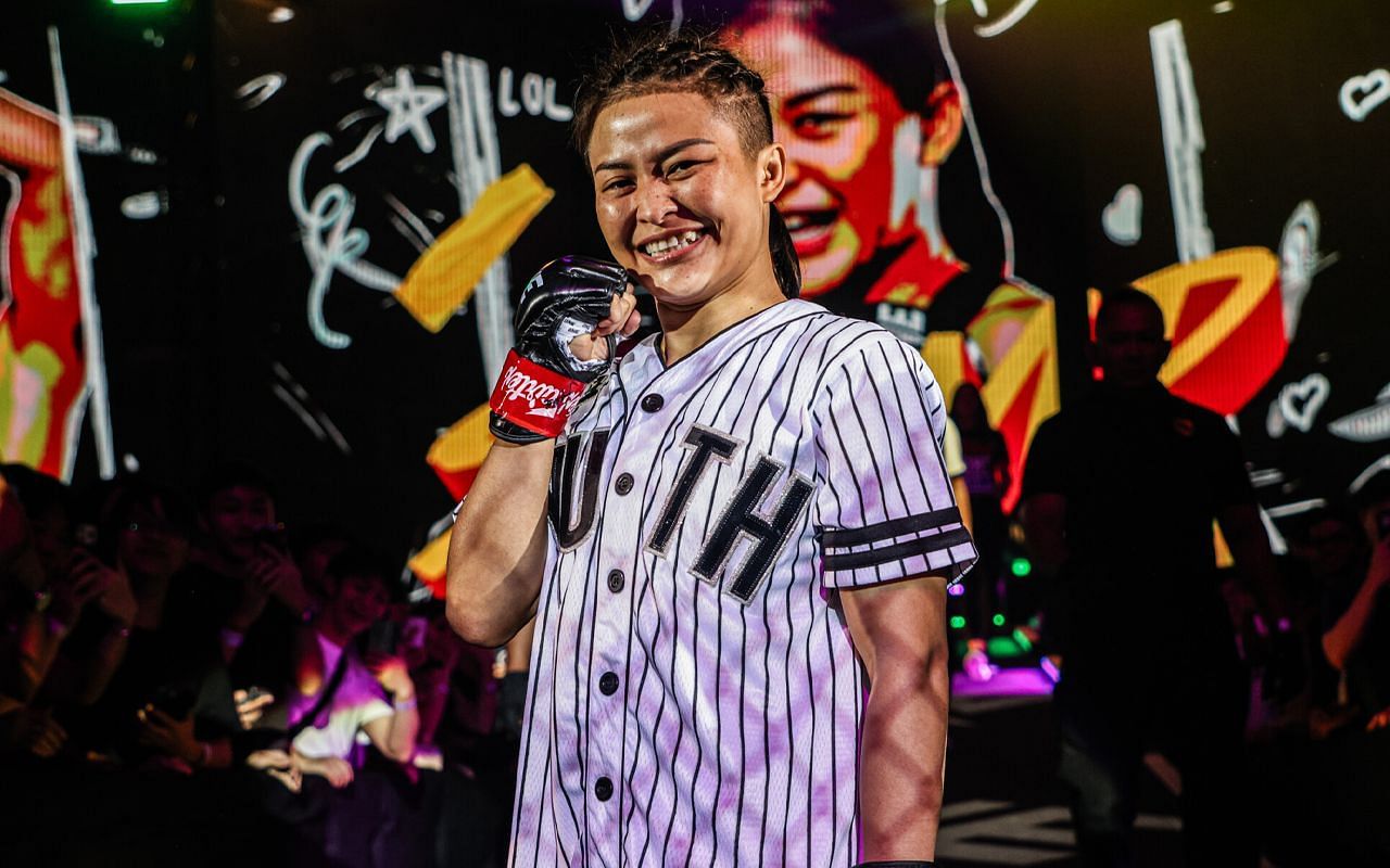 Stamp Fairtex (pictured) is fully focused on her fighting career.