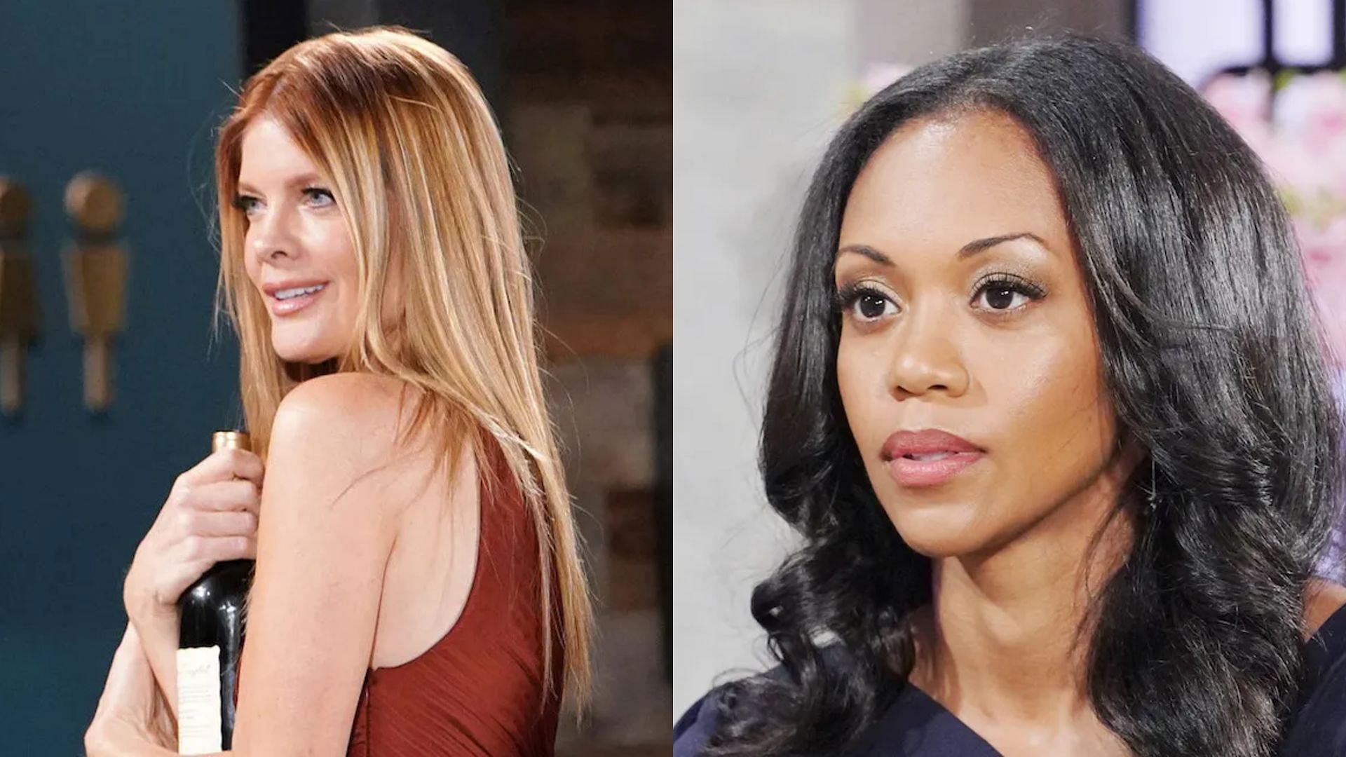 Phyllis (Michelle Stafford) and Amanda (Mishael Morgan) from The Young and the Restless (Image via CBS)