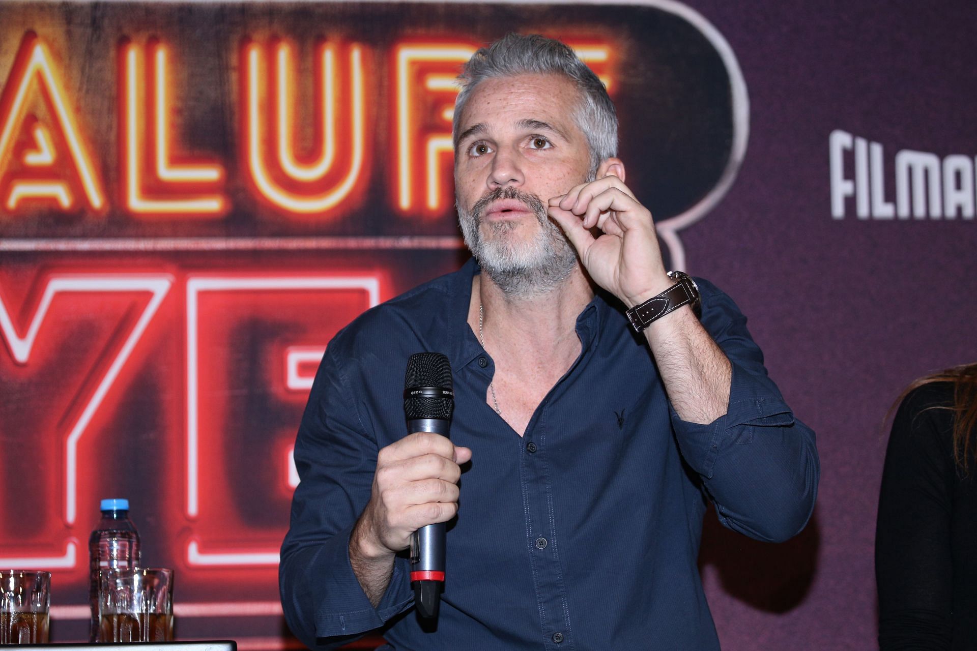 Juan Pablo Medina talked with the Media during a press conference (Image via Getty)