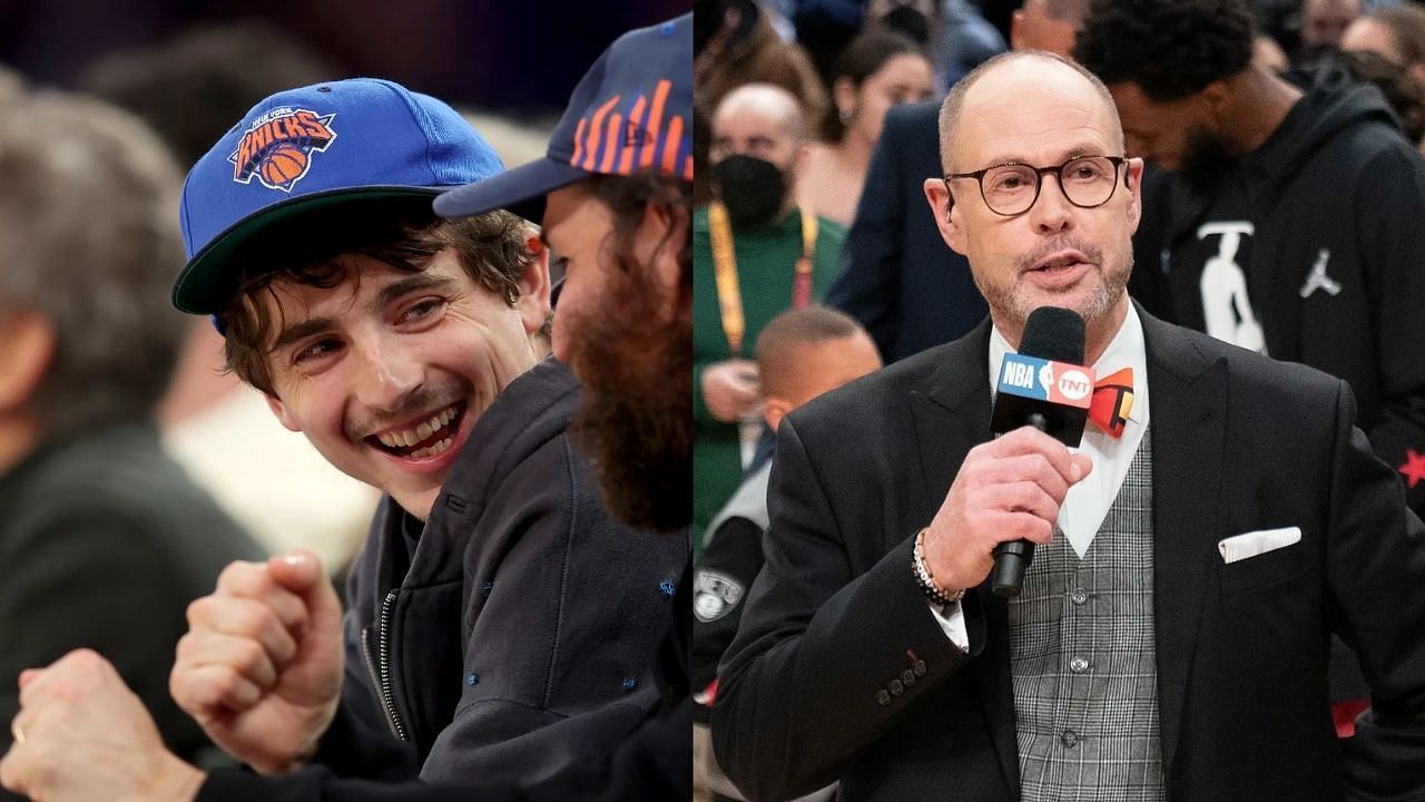 Timothee Chalamet suggests huge tribute for Ernie Johnson after Inside The NBA draws the curtains  (imagn)