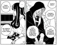 Eida and Kashin Koji as seen in the manga (Image via Shueisha)