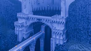 Minecraft player builds incredible giant castle build leaving fans impressed
