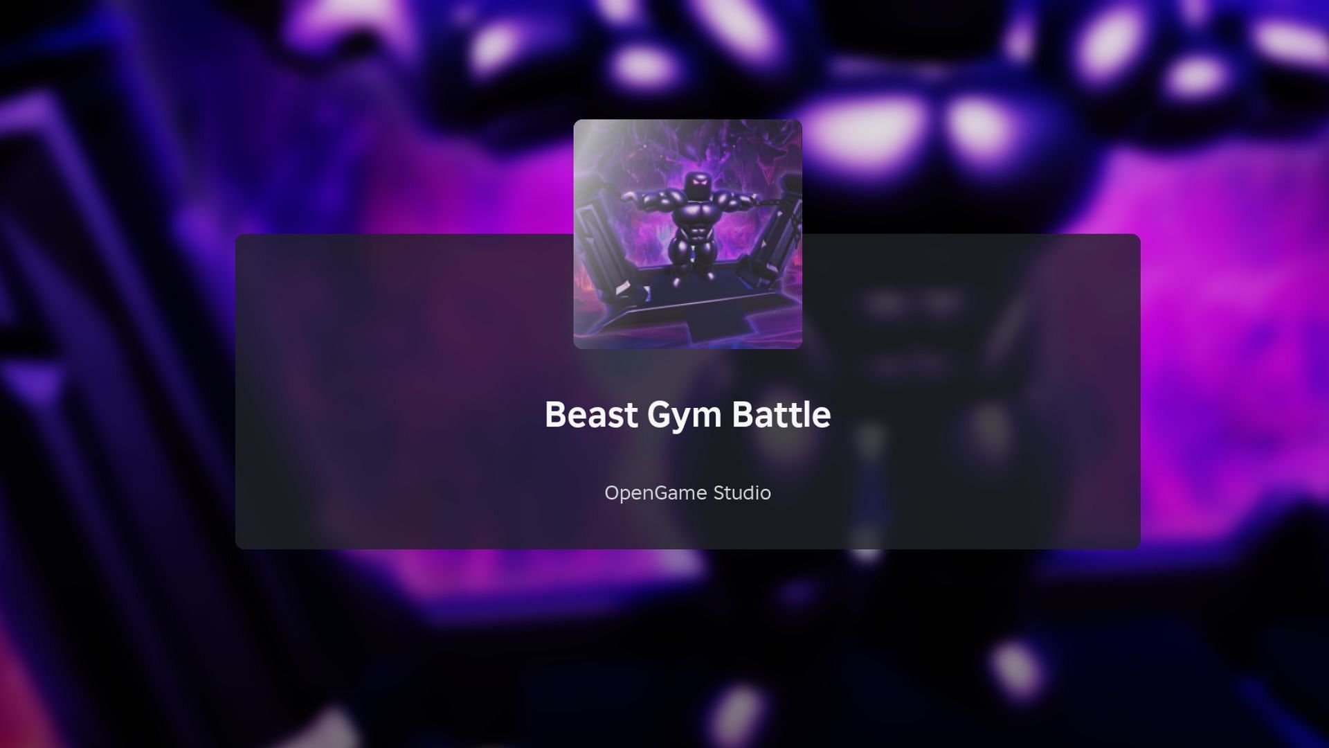 Beast Gym Battle loading screen