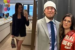 Patrik Laine’s fiancée Jordan turns heads in $6,748 business chic style at beau's birthday dinner