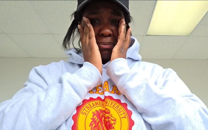 Streamer bursts into tears and considers leaving Kai Cenat's Streamer University because of alleged bullying