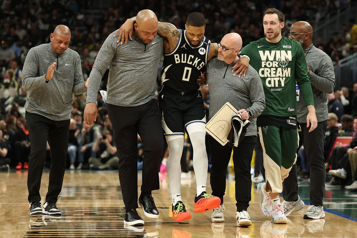 Damian Lillard receives major injury update on Achilles issue ahead of Bucks’ rumored offseason moves