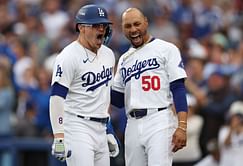 Kike Hernandez sends 4-word message to Mookie Betts after impressive defensive play in Dodgers win over Marlins