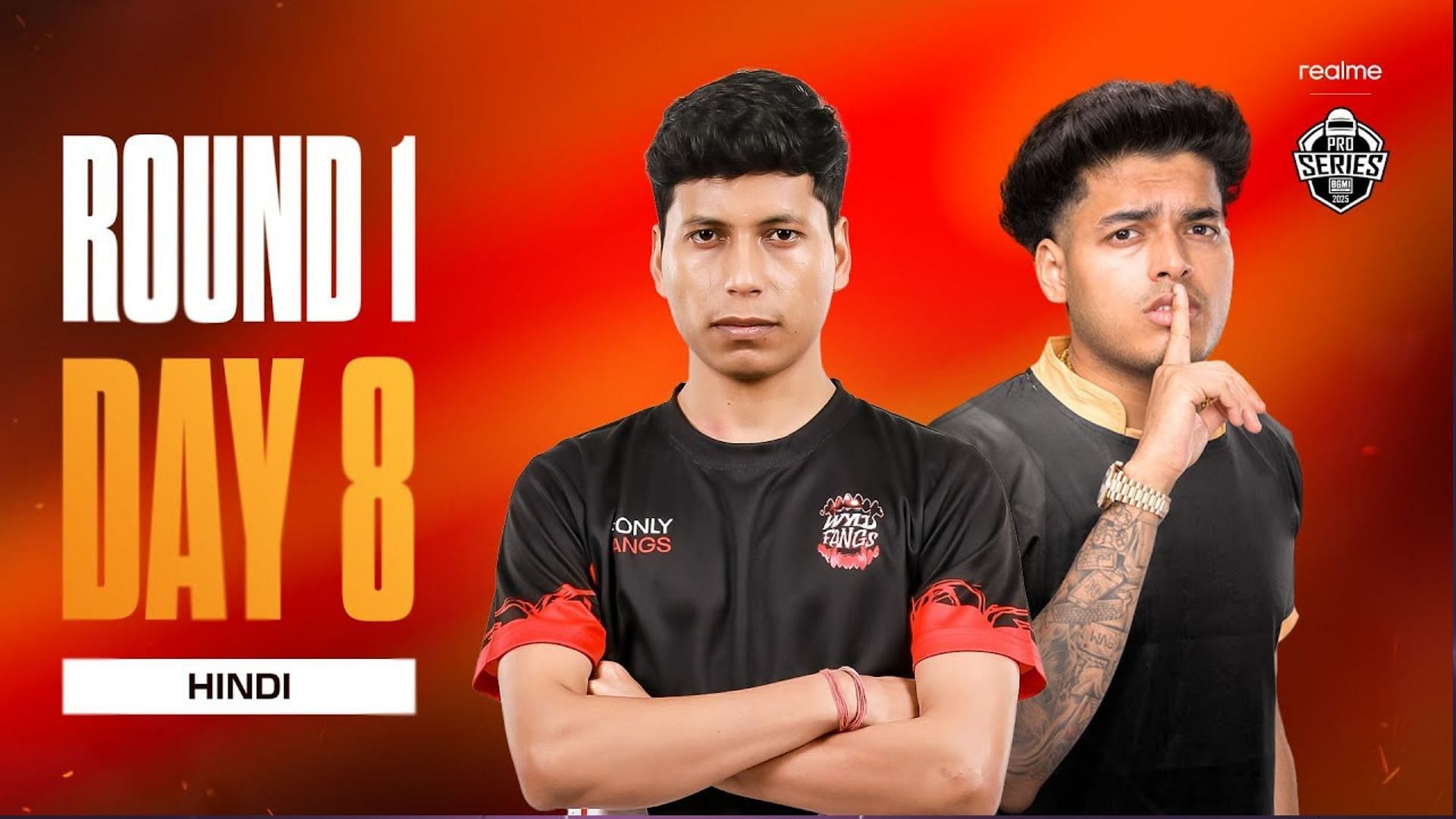 Day 8 of BMPS 2025 features Groups C and D (Image via YouTube/Krafton India Esports)