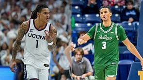 UConn's Solo Ball, booster Marc D'Amelio react as Dwayne Koroma confirms Huskies transfer