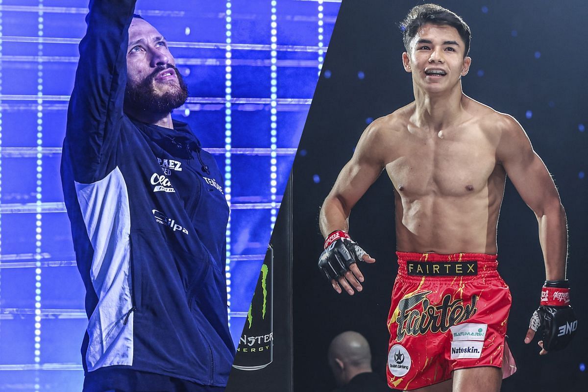 Diego Paez (left) and Johan Ghazali (right) | Image credit: ONE Championship