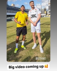 The YouTuber's Instagram post (Image via MrBeast/Instagram)