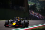 Max Verstappen of the Netherlands driving the (1) Oracle Red Bull Racing RB21 at Imola GP - Source: Getty