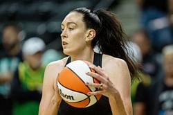 Liberty’s Breanna Stewart gets Yankees spotlight as MLB franchise honors New York star’s WNBA championship ring