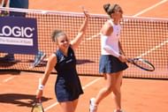 Jasmine Paolini and Sara Errani at the Italian Open 2025. (Photo: Getty)