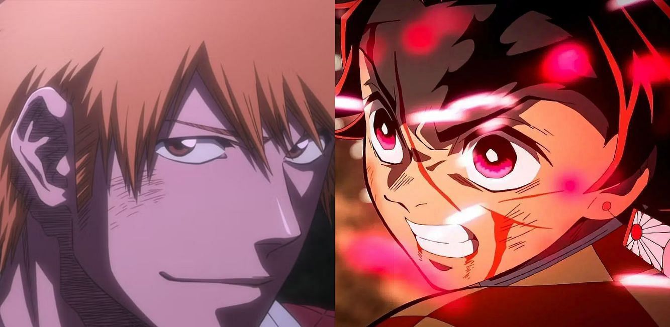 Bleach and Demon Slayer fans go to war over the recent awards (Image via Studio Pierrot and Ufotable).