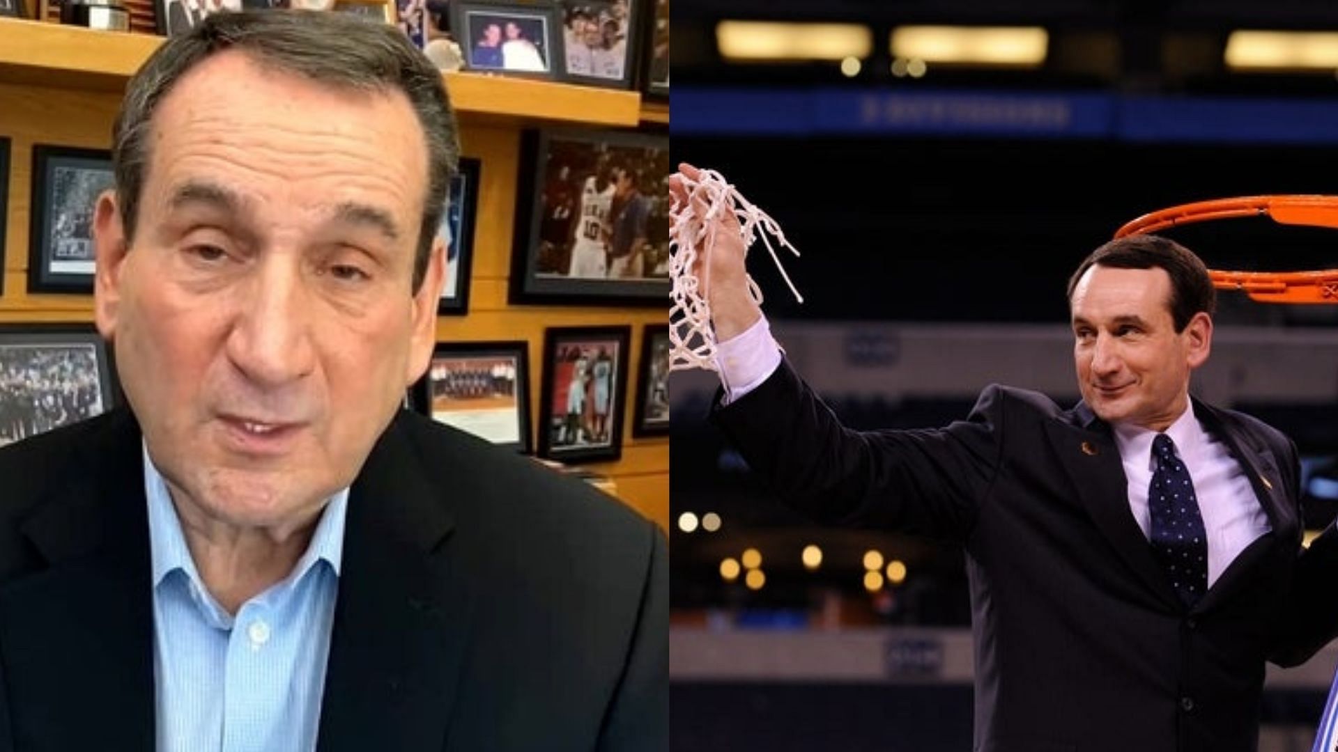 Former Duke coach Mike Krzyzewski 