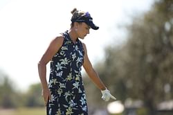 Lexi Thompson embraces all-black look for 'wedding fun'