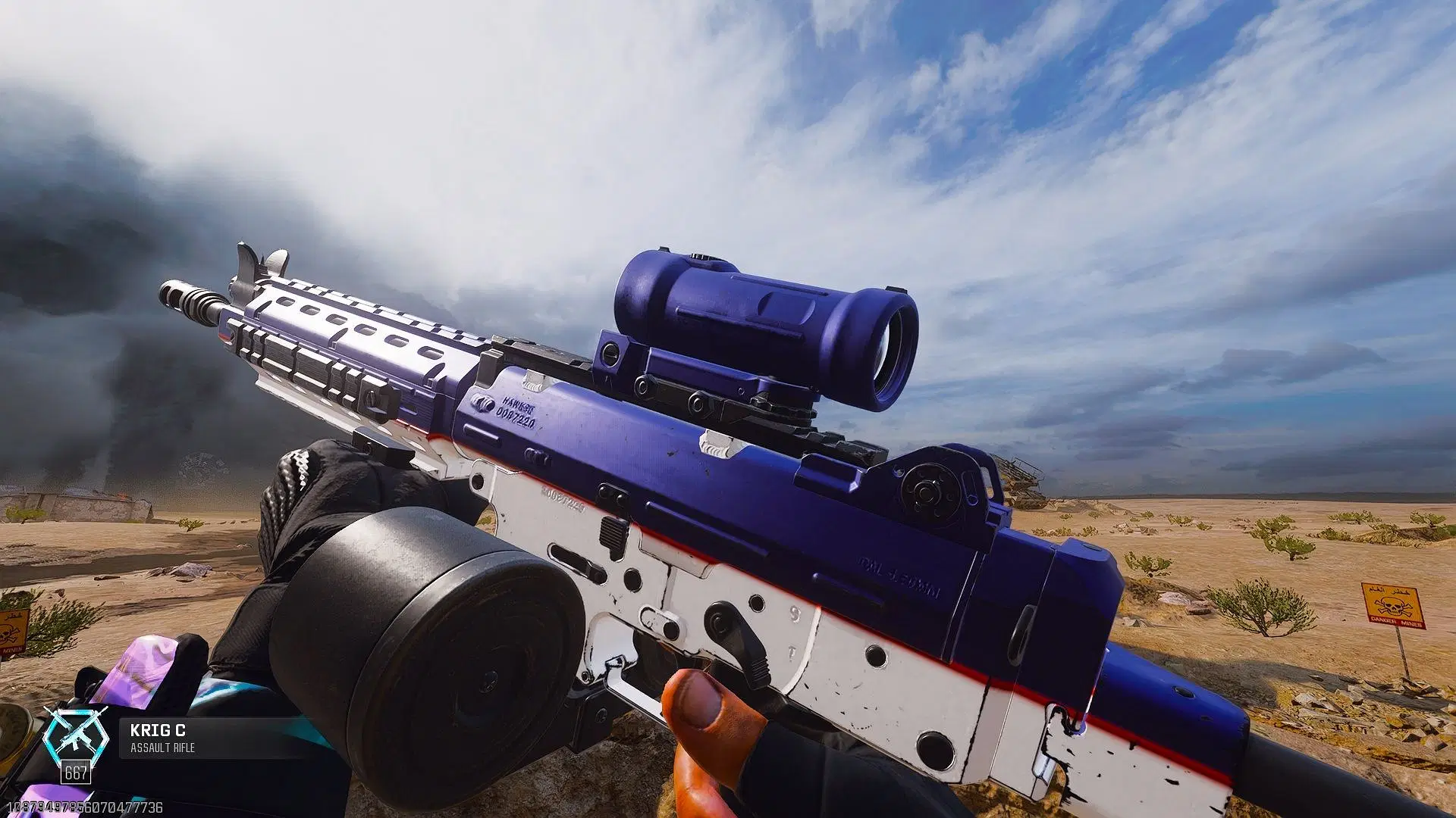 Buffed Krig C is overpowered for long-range fights on Verdansk in Warzone Season 3 Reloaded (Image via Sportskeeda Gaming || Activision)