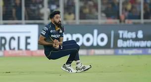 Mohammed Siraj sprints to complete an excellent low catch and end Abhishek Sharma's heroics in GT vs SRH IPL 2025 match [Watch]