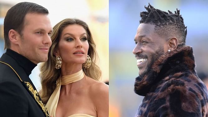"F**ked his b**ch life" - Antonio Brown seemingly takes more shots at Tom Brady, Gisele Bundchen days after making adultery claim