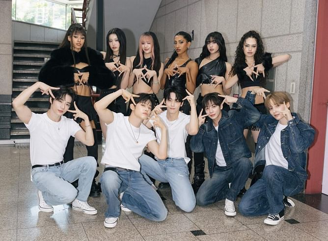 "This just throws the synchronization off so bad" — Fans divided as TXT's Yeonjun joins Katseye for Gnarly challenge