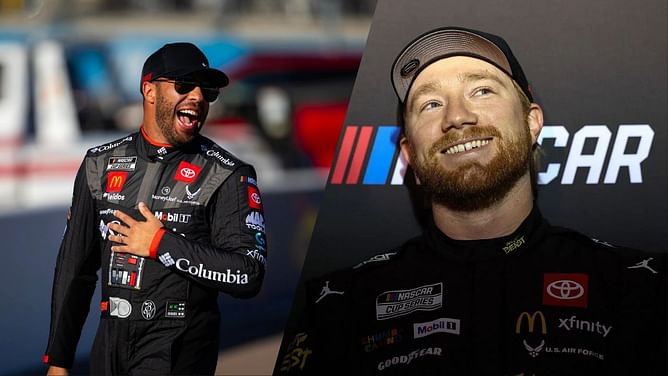 Bubba Wallace dives into 'pre-race paintball action' with fellow 23 XI Racing driver