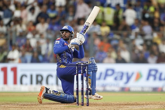 Is Tilak Varma playing today's GT vs MI IPL 2025 Eliminator match?