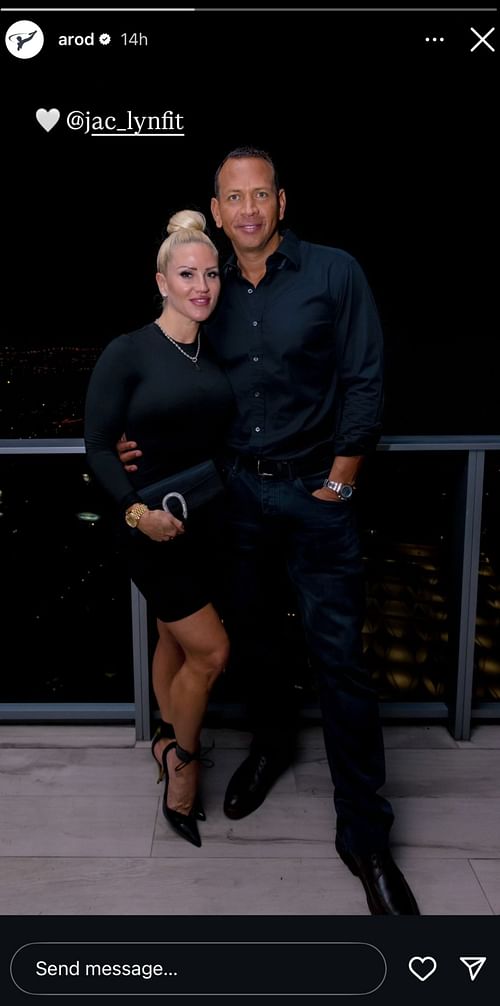 A-Rod's Instagram Story