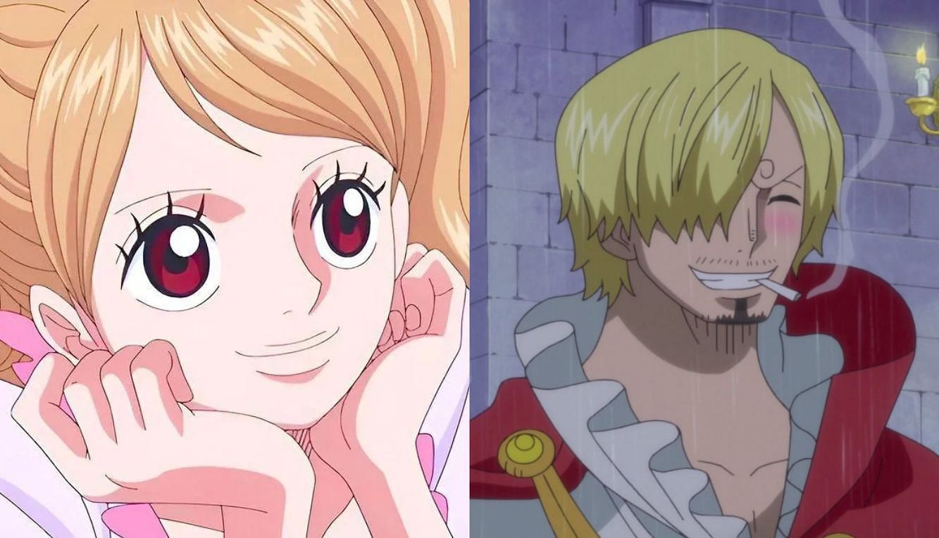One Piece and the relationship between Pudding and Sanji (Image via Toei Animation).