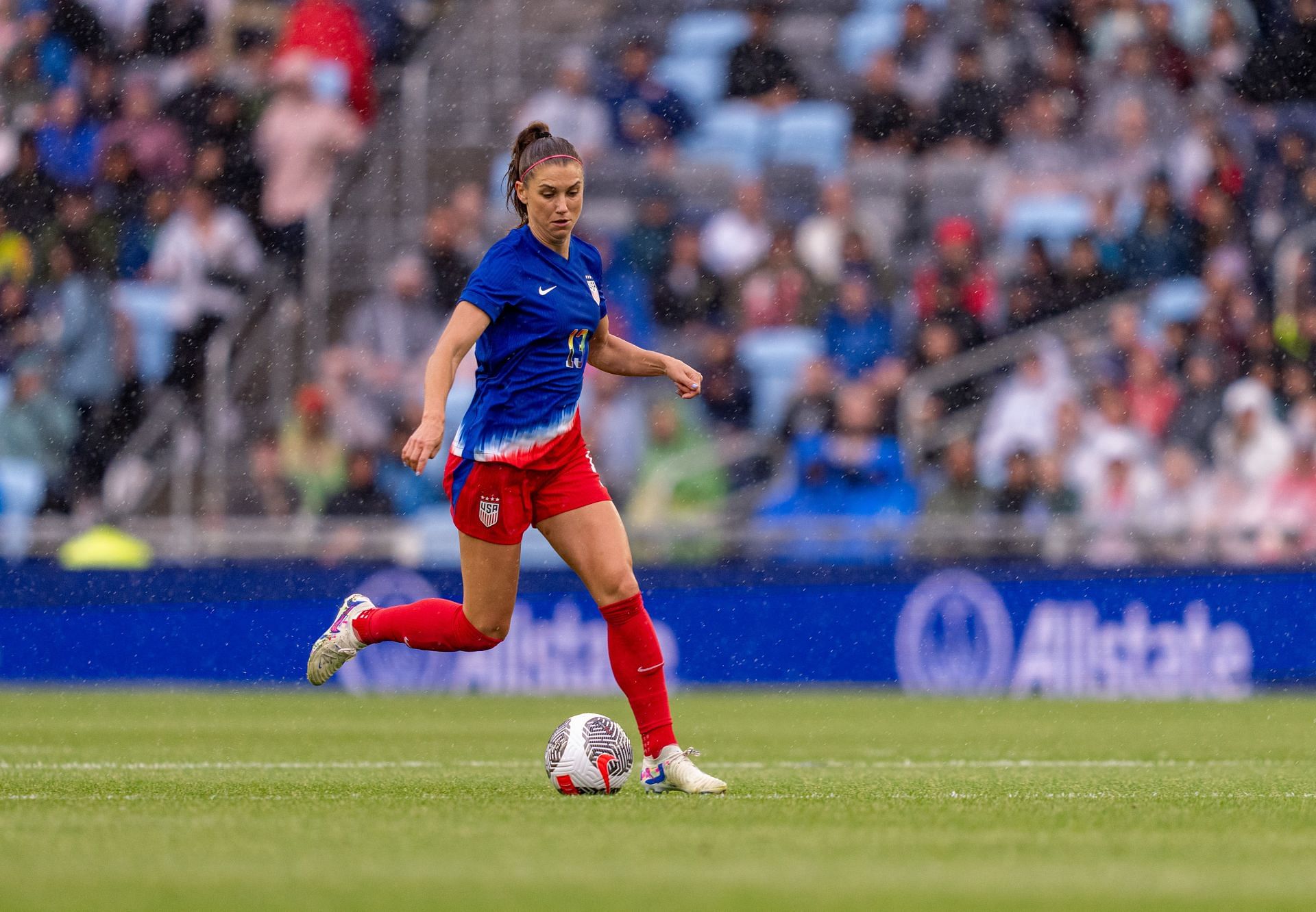 Ação para Morgan USWNT (Fonte da imagem: Getty)